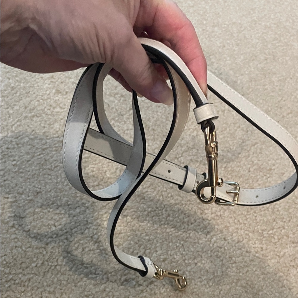 Coach Cream Cherry Print Mini Bag - Picture 7 of 12